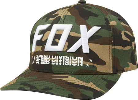 Czapka Z Daszkiem FOX Triple Threat Flexfit Green Camo