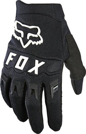 Dziecięce rękawiczki FOX Junior Dirtpaw motocross rower Black/White