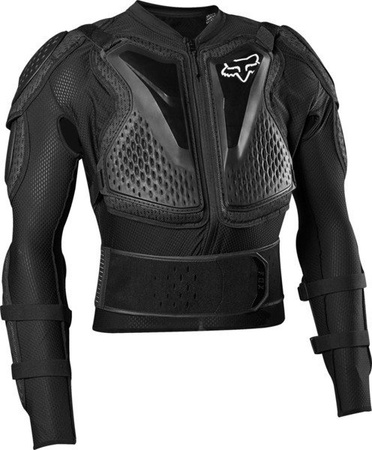 Koszulka Z Ochraniaczami FOX Junior Titan Sport Black