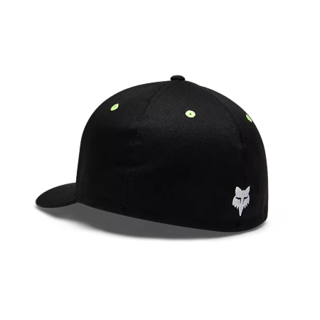 Czapka z daszkiem FOX Kawasaki Flexfit Black 