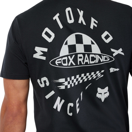 T-Shirt Fox Planet Moto Prem Black 