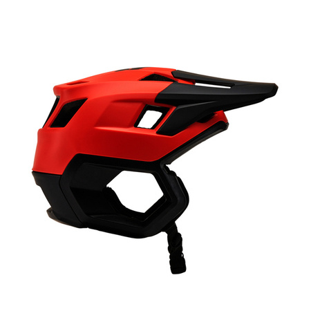 Kask Rowerowy Fox Dropframe Orange Flame