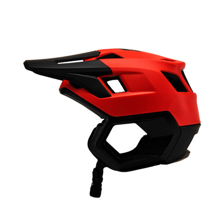 Kask Rowerowy Fox Dropframe Orange Flame