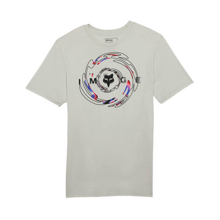 T-Shirt Fox Energy Face Prem Tee Light Grey 