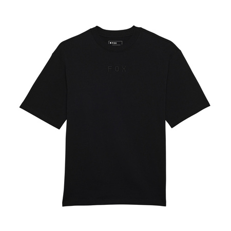 T-Shirt Fox Wordmark Oversized Black