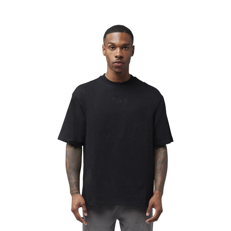 T-Shirt Fox Wordmark Oversized Black