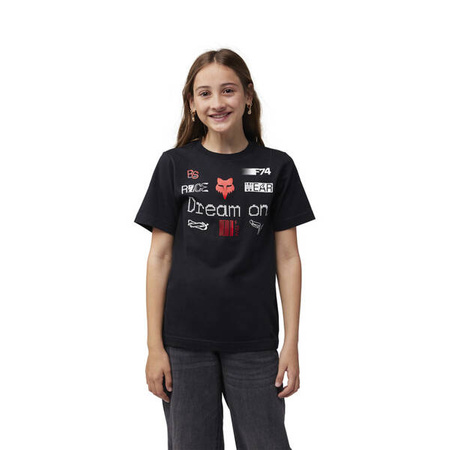 T-Shirt FOX Junior Rs Dream Black 