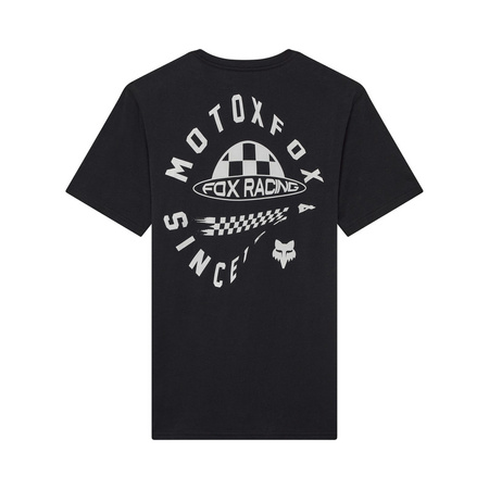 T-Shirt Fox Planet Moto Prem Black 