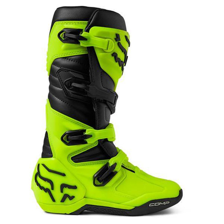 Buty enduro cross ATV FOX Comp Fluo Yellow