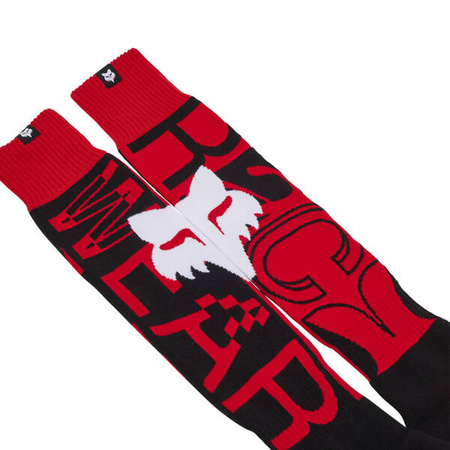 Skarpety FOX Junior 180 Race Spec Sockfluorescent Red 