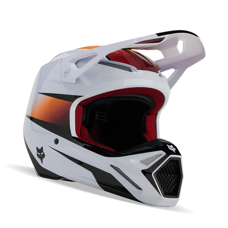 Kask Fox Junior V1 Flora White/Black