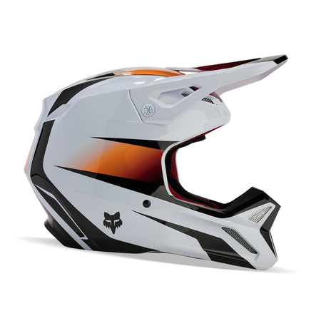 Kask Fox Junior V1 Flora White/Black