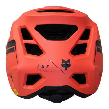 Kask Rowerowy Fox Speedframe Racik Orange Flame