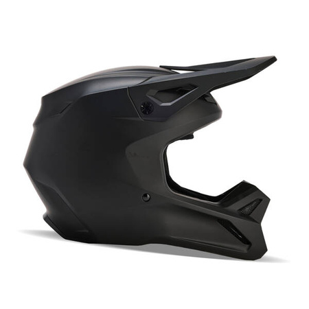 Kask motocyklowy Fox V1 Solid Matte Black enduro cross