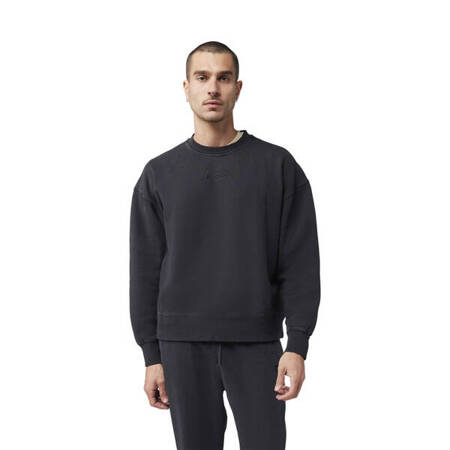 Bluza FOX Wordmark Oversized Fleece Crew Black L