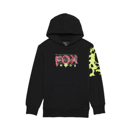 Bluza Z Kapturem FOX Junior Energy Fleece Po Black 