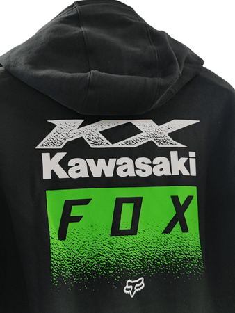 Bluza z Kapturem FOX FOX X Kawi Kawasaki KX czarna