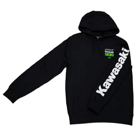 Bluza z Kapturem FOX FOX X Kawi Kawasaki KX czarna