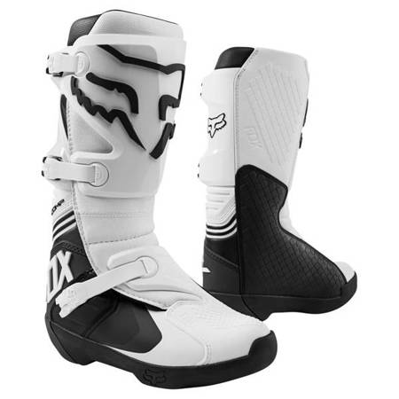 Buty motocyklowe enduro FOX Comp White