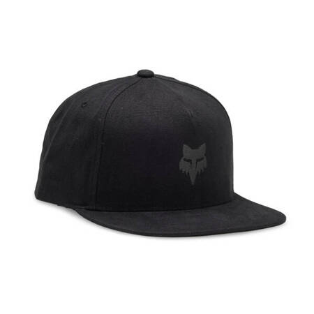 Czapka Z Daszkiem FOX FOX Head Snapback Black/Charcoal