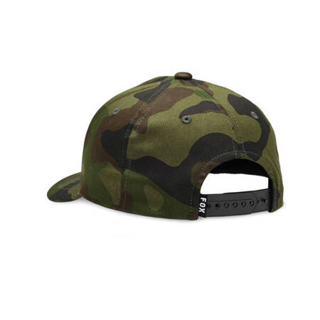 Czapka Z Daszkiem FOX Junior FOX Head Camo 110 Sb Green Camo Os