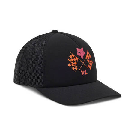 Czapka Z Daszkiem FOX Lady Race Spec Trucker Black Os