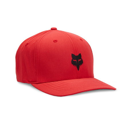 Czapka Z Daszkiem Fox Fox Head Select Flexfit Flame Red