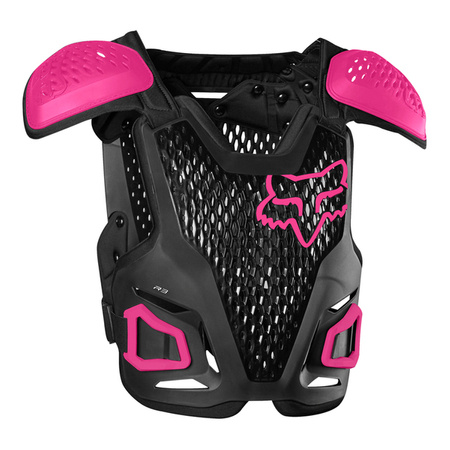 Dziecięcy buzer FOX Junior R3 Black/Pink YOS uniwersalny