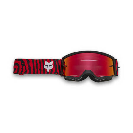 Gogle Fox Junior Main Impresn Spark Fluo Red Os