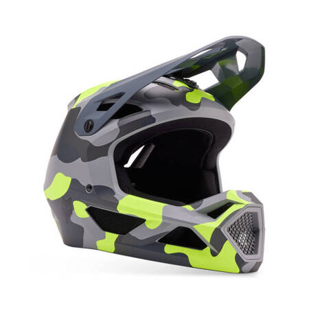 Kask Rowerowy Fox Junior Rampage Ce/Cpsc White Camo 