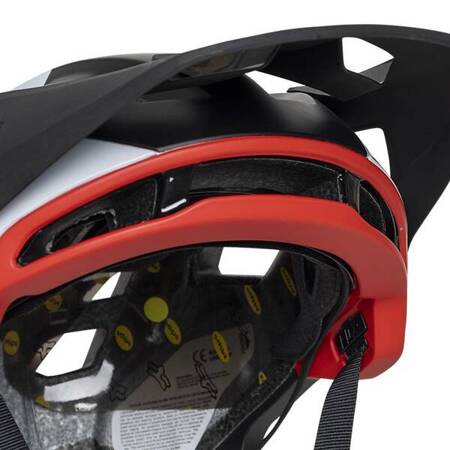 Kask Rowerowy Fox Speedframe Pro Klif Fluorescent Red