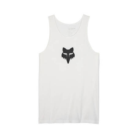 Koszulka Bez Rękawów FOX FOX Head Prem Tank Optic White