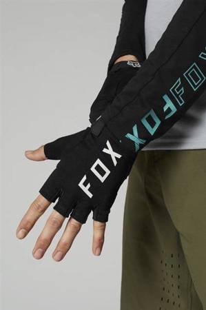 Rękawiczki FOX Ranger Gel Short rowerowe Black żelowe