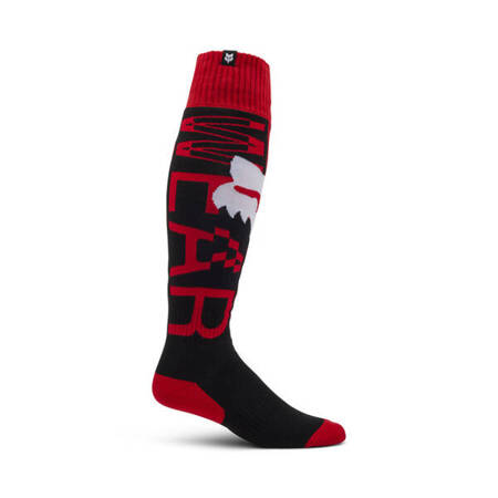 Skarpety FOX Junior 180 Race Spec Sockfluorescent Red 