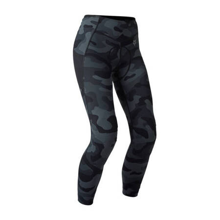 Spodnie Rowerowe Damskie FOX Lady Flexair Tight Grey Camo wyprzedaż