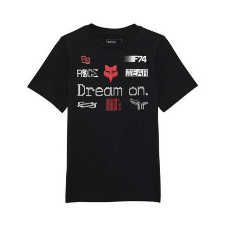 T-Shirt FOX Junior Rs Dream Black 