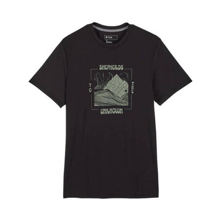 T-Shirt FOX Shepherds Tech Ss Tee Black